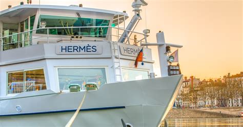 hermes boat restaurant lyon.